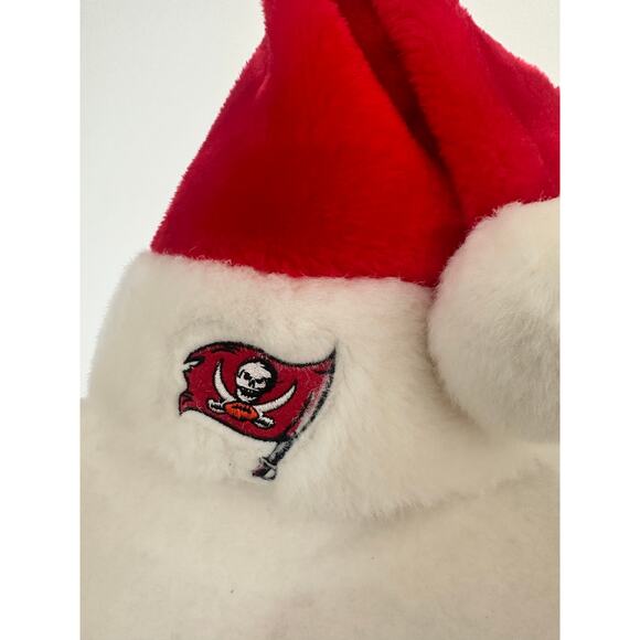Christmas Buccaneers Santa hat in great condition holidays football NFL - Picture 3 of 4